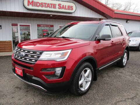 2016 Ford Explorer for sale at Midstate Sales in Foley MN