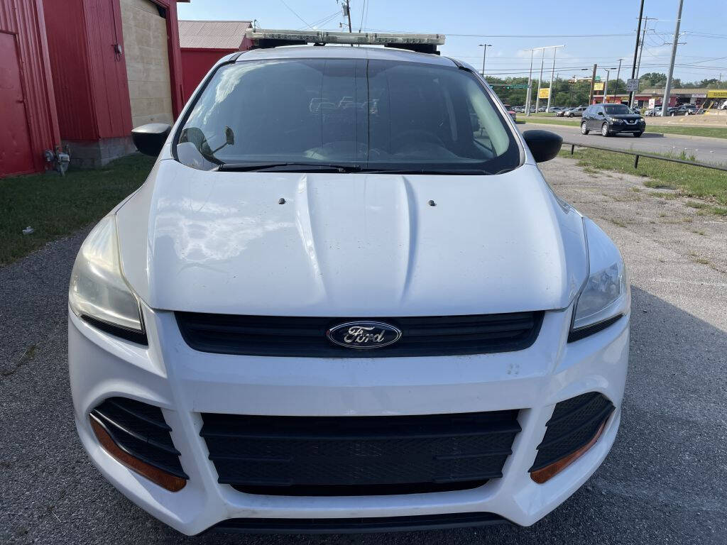 White 2015 Ford Escape S S 4dr SUV 2