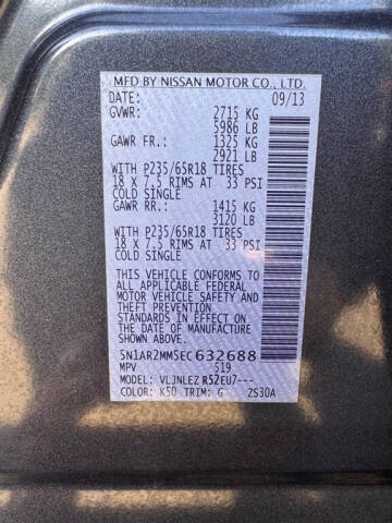 2014 Nissan Pathfinder