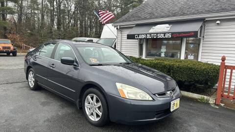 2004 Honda Accord for sale at Clear Auto Sales in Dartmouth MA