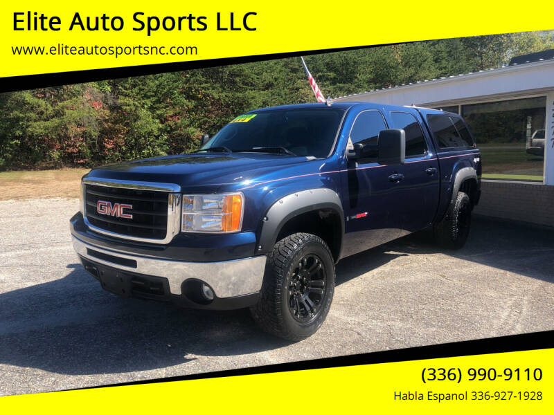 2007 GMC Sierra 1500 for sale at Elite Auto Sports LLC in Wilkesboro NC