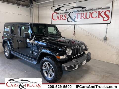 2018 Jeep Wrangler Unlimited for sale at Idaho Falls Cars and Trucks in Idaho Falls ID
