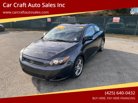 2008 Scion tC for sale at Car Craft Auto Sales Inc in Lynnwood WA