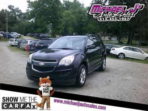 2010 Chevrolet Equinox for sale at MICHAEL J'S AUTO SALES in Cleves OH