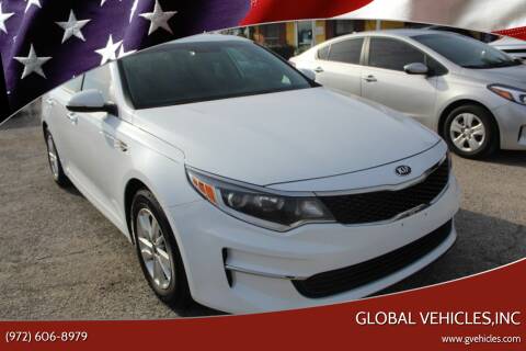 2016 Kia Optima for sale at Global Vehicles,Inc in Irving TX