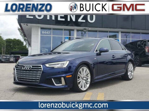 2019 Audi A4 for sale at Lorenzo Buick GMC in Miami FL