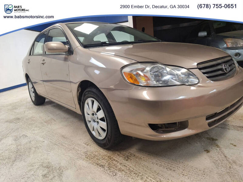 2004 Toyota Corolla