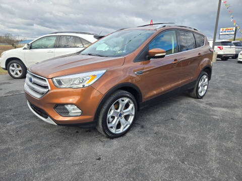 2017 Ford Escape for sale at 9 EAST AUTO SALES LLC in Martinsburg WV