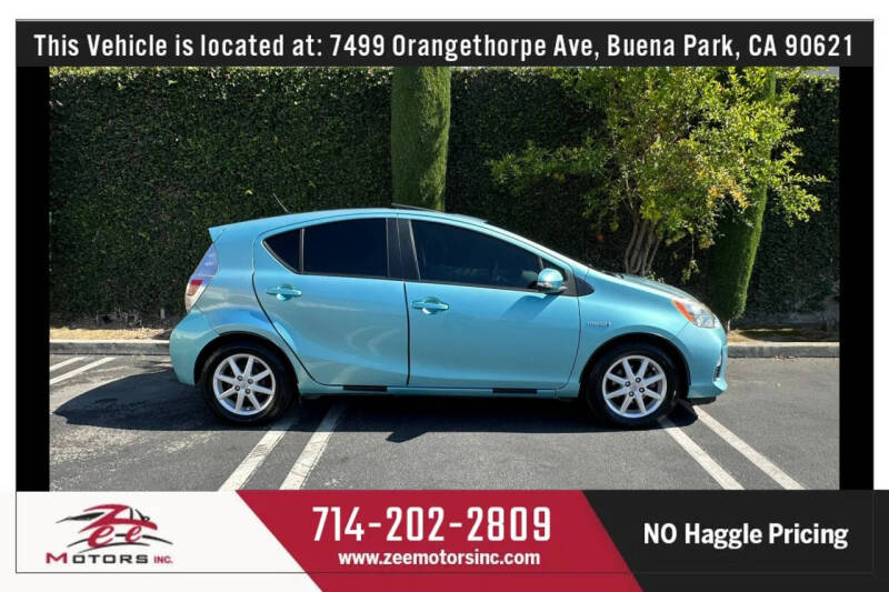2012 Toyota Prius c