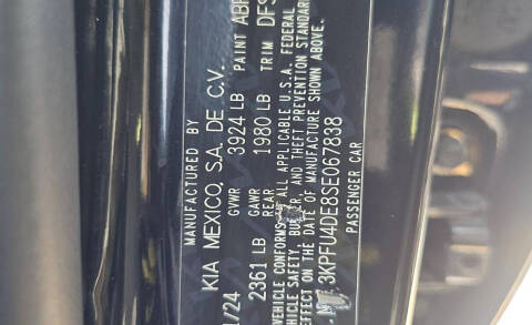 2025 Kia K4 EX
