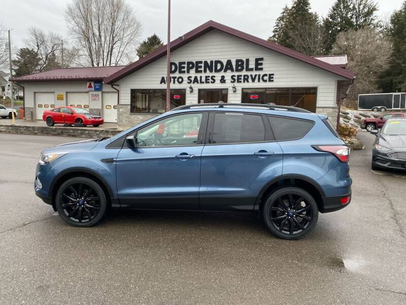 2018 Ford Escape for sale at Dependable Auto Sales and Service in Binghamton NY