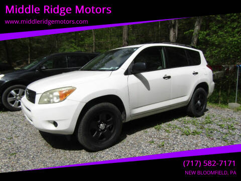 2008 Toyota RAV4 for sale at Middle Ridge Motors in New Bloomfield PA