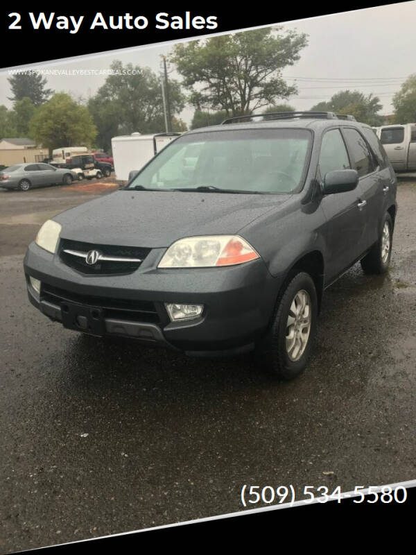 2003 Acura MDX for sale at 2 Way Auto Sales in Spokane WA