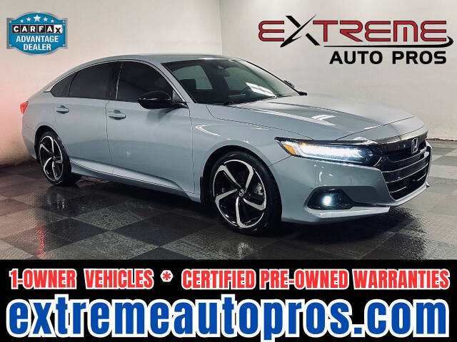 2022 Honda Accord for sale at Extreme Auto Pros in Parma Heights, OH