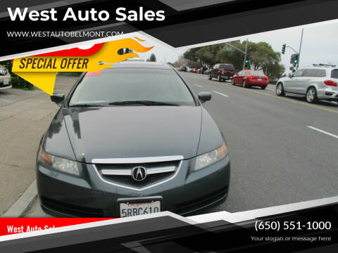 2005 Acura TL for sale at West Auto Sales in Belmont CA