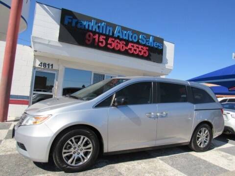2012 Honda Odyssey for sale at Franklin Auto Sales in El Paso TX