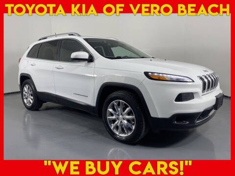 2017 Jeep Cherokee for sale at PHIL SMITH AUTOMOTIVE GROUP - Toyota Kia of Vero Beach in Vero Beach FL