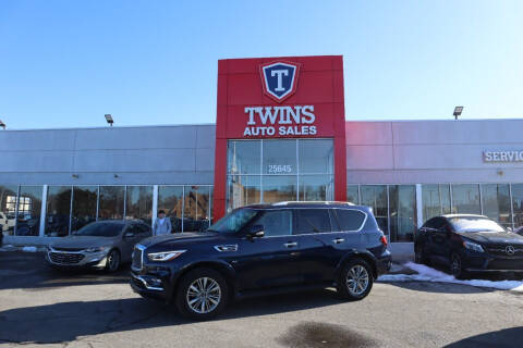 2020 Infiniti QX80 for sale at Twins Auto Sales Inc Redford 1 in Redford MI