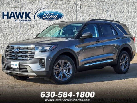 2025 Ford Explorer for sale at Hawk Ford of St. Charles in Saint Charles IL