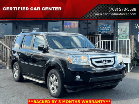 2010 Honda Pilot for sale at CERTIFIED CAR CENTER in Fairfax VA