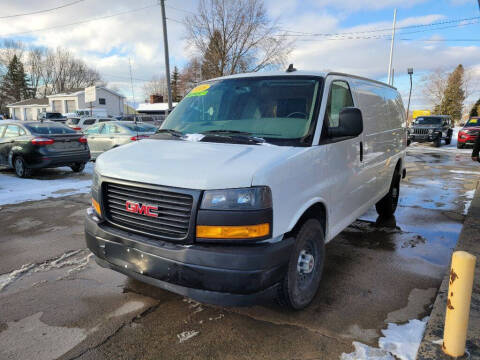 2018 GMC Savana for sale at Clare Auto Sales, Inc. in Clare MI