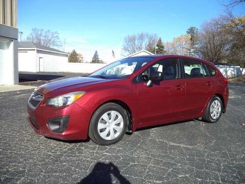 2014 Subaru Impreza for sale at Niewiek Auto Sales in Grand Rapids MI