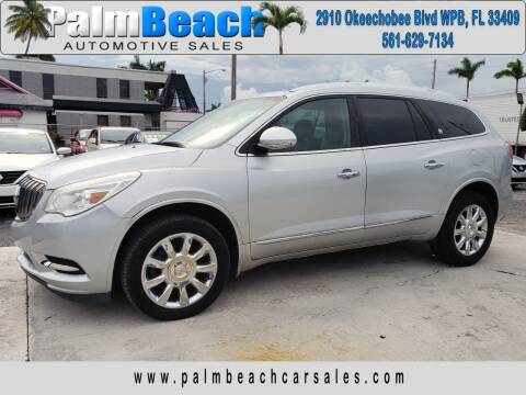 2013 Buick Enclave for sale at Palm Beach Automotive Sales in West Palm Beach FL