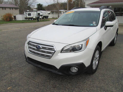 2017 Subaru Outback for sale at Mark Searles Auto Center in The Plains OH