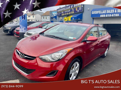 2011 Hyundai Elantra for sale at Big T's Auto Sales in Belleville NJ