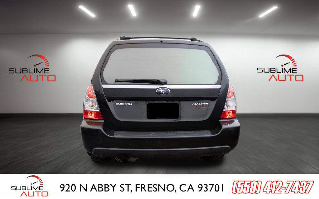 2008 Subaru Forester for sale at SUBLIME AUTO in Fresno, CA