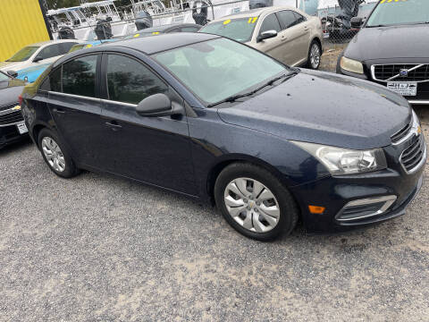 2016 Chevrolet Cruze Limited for sale at H & J Wholesale Inc. in Charleston SC