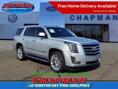 2018 Cadillac Escalade for sale at CHAPMAN FORD NORTHEAST PHILADELPHIA in Philadelphia PA