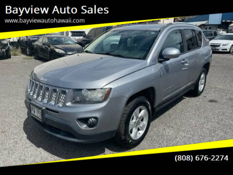 2016 Jeep Compass for sale at Bayview Auto Sales in Waipahu HI