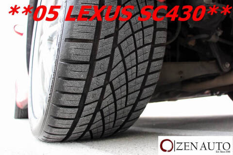 2005 Lexus SC 430