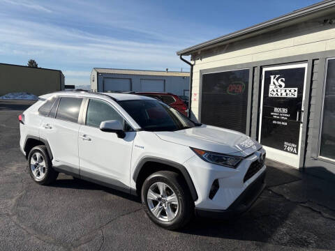 2021 Toyota RAV4 Hybrid for sale at K & S Auto Sales in Smithfield UT