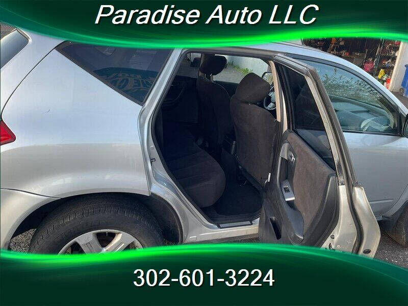 2007 Nissan Murano for sale at Paradise Auto in Wilmington, DE