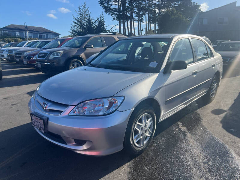 2004 Honda Civic for sale at Cuquis Cars in Marina CA