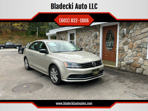 2015 Volkswagen Jetta for sale at Bladecki Auto LLC in Belmont NH