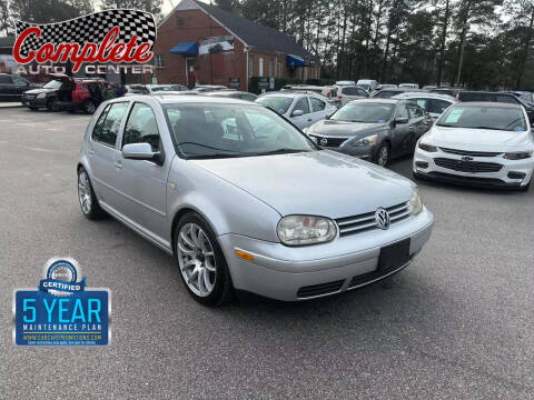 2003 Volkswagen Golf for sale at Complete Auto Center , Inc in Raleigh NC