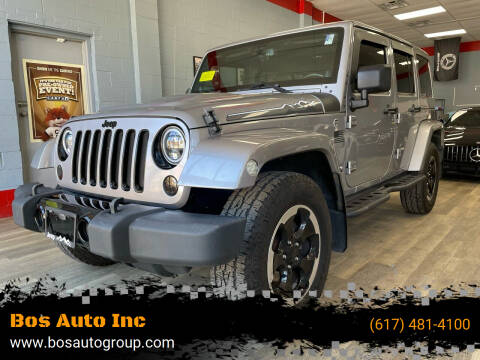 2014 Jeep Wrangler Unlimited for sale at Bos Auto Inc in Quincy MA