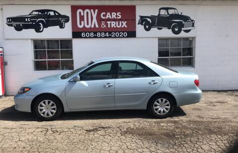 2005 Toyota Camry for sale at Cox Cars & Trux in Edgerton WI