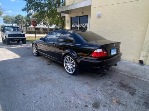 2006 BMW M3 for sale at AUTOSPORT in Wellington FL