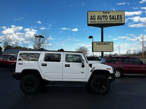 2003 HUMMER H2 for sale at AG Auto Sales in Ontario NY