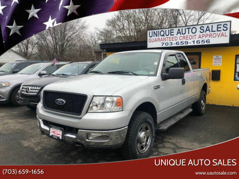 2004 Ford F-150 for sale at Unique Auto Sales in Marshall VA