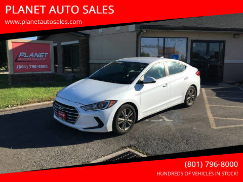 2017 Hyundai Elantra for sale at PLANET AUTO SALES in Lindon UT
