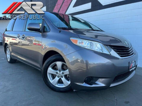 2011 Toyota Sienna for sale at Auto Republic Fullerton in Fullerton CA