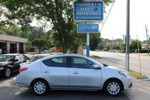 2017 Nissan Versa for sale at North Hills Motors in Raleigh NC