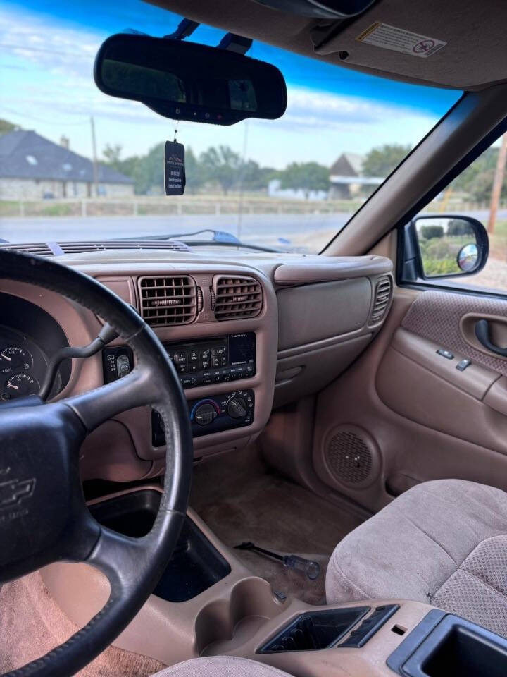 2001 Chevrolet Blazer for sale at Prime Motors LLC in Mansfield, TX