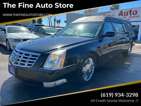 2008 Cadillac DTS for sale at The Fine Auto Store in Imperial Beach CA