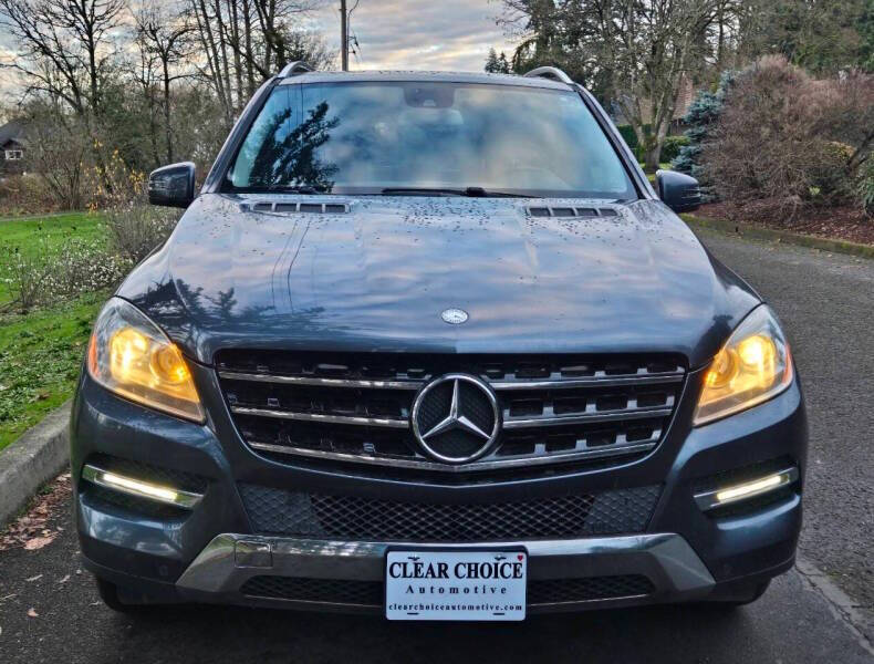 2012 Mercedes-Benz M-Class for sale at CLEAR CHOICE AUTOMOTIVE in Milwaukie OR